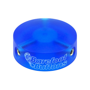 BAREFOOTBUTTONS  베어풋버튼 V1 COLORED ACRYLIC – BLUE (10mm)