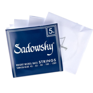 Sadowsky Blue Nickel Bass Taperwound 5 String 045-130