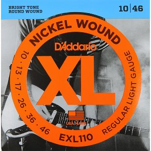 Daddario - XL Nickel Regular Light / 일렉기타 스트링 010-046 (EXL110)