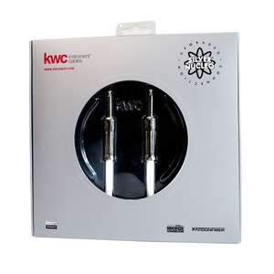 KWC SILVER NUCLEO STANDARD STRAIGHT INSTRUMENT CABLE 3m