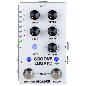 MOOREAUDIO 무어오디오 GROOVE LOOP X2 Stereo Drum Machine &amp; Looper Pedal 드럼머신