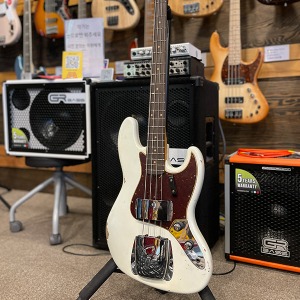 Fender Custom Shop 1960 Jazz Bass Journeyman Relic-Aged OLYMPIC WHITE (2022년산/신품)