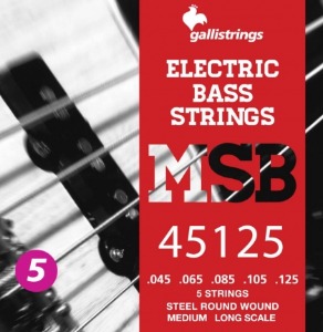 Galli String - MSB 45125 (045-125) / 스테인리스 5현 베이스 스트링